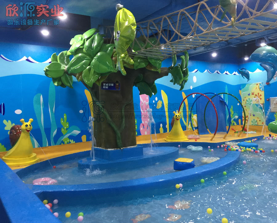 小型室內(nèi)水上樂園定制案例