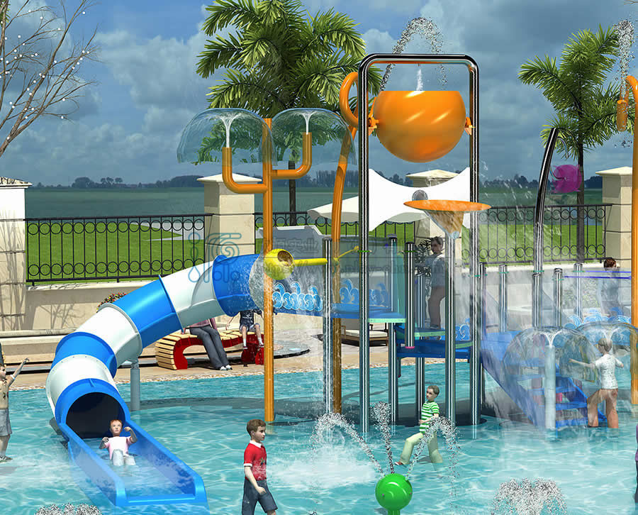587方小區游樂園戲水區設計方案