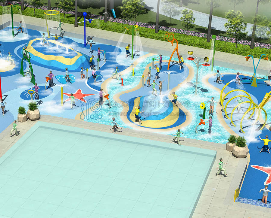 度假酒店水上樂園設計方案二
