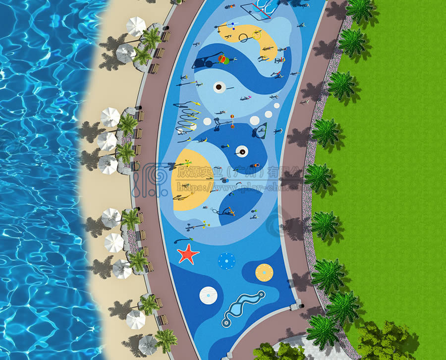 1200平方水上樂園規劃方案