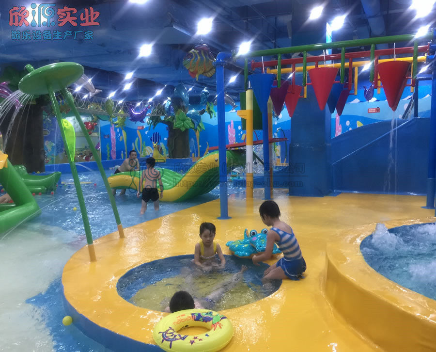 小型室內(nèi)水上樂園定制案例