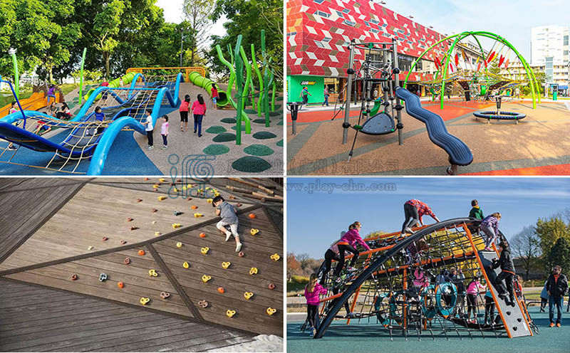 兒童戶外攀爬設施圖片