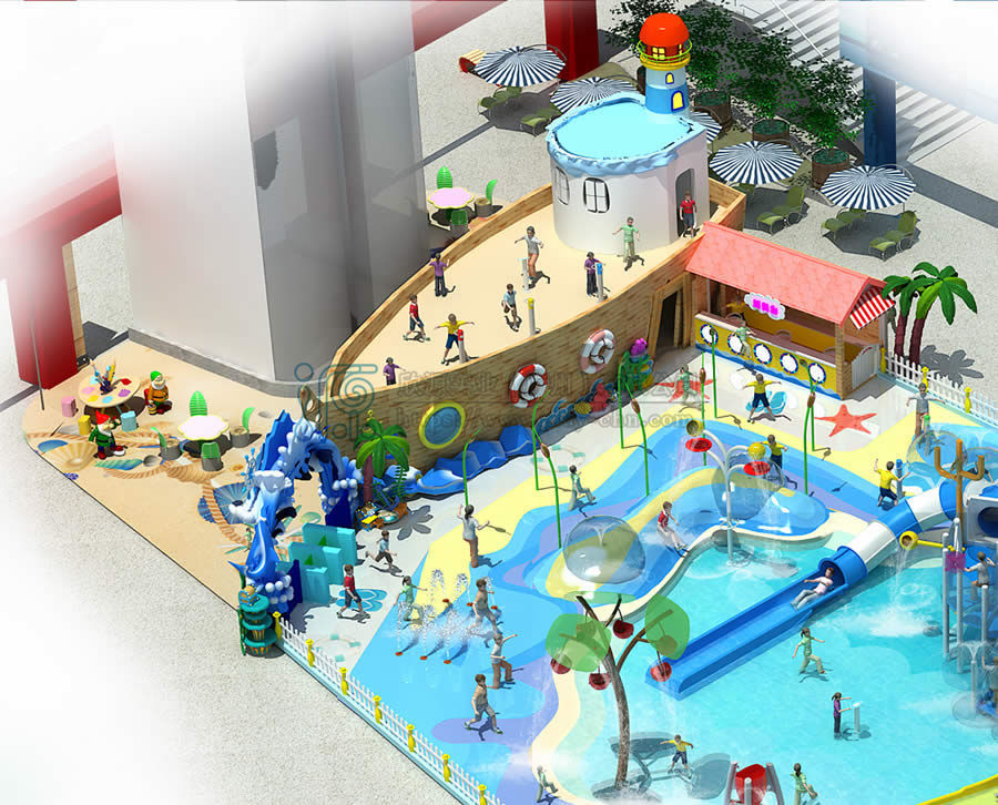 某農莊800方水上樂園設計方案