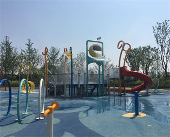 鄭州中央公園理想國戲水樂園游樂設(shè)備定制案例