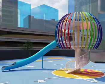 熱氣球創(chuàng)意造型無動力設(shè)備訂制