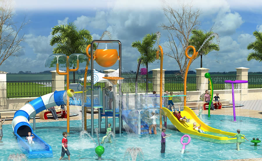 587方小區游樂園戲水區設計方案
