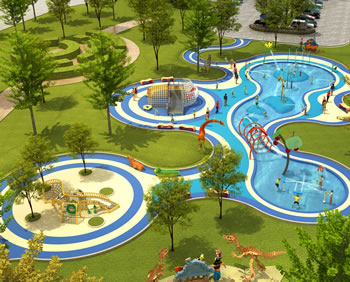 美麗鄉(xiāng)村無動(dòng)力水上樂園規(guī)格設(shè)計(jì)