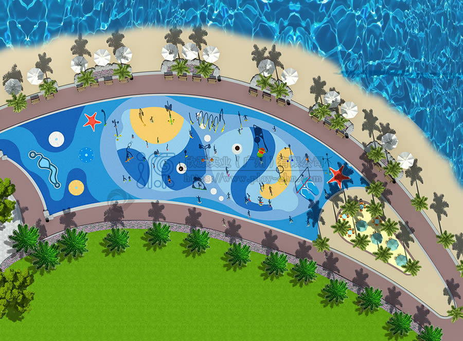 1200平方水上樂園規劃方案