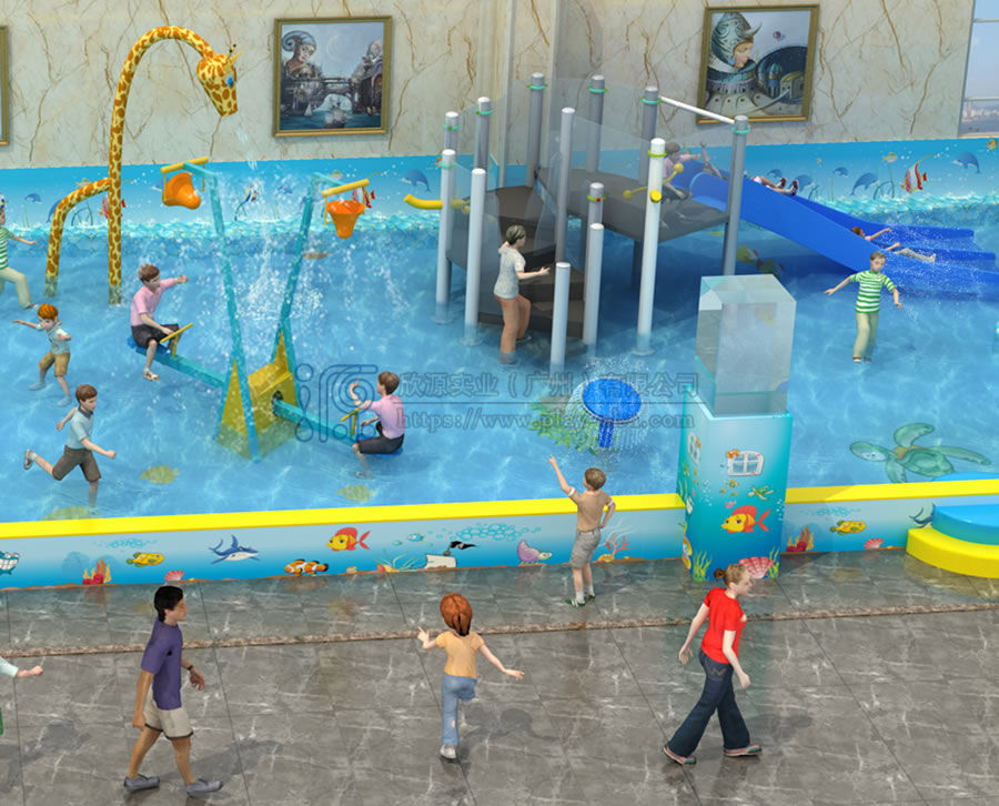 溫泉度假酒店150方室內水上樂園設計方案