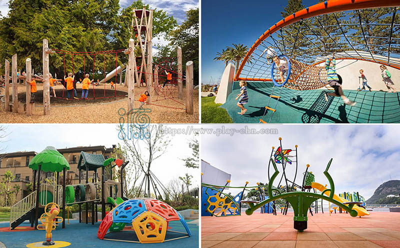 兒童戶外攀爬設施圖片