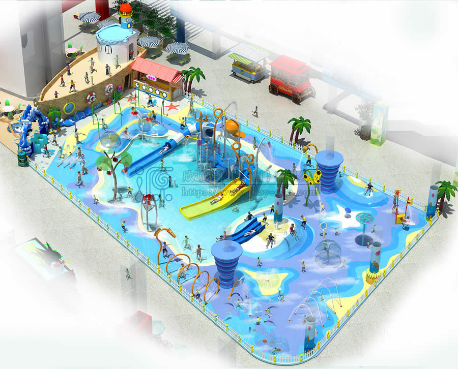 某農莊800方水上樂園設計方案