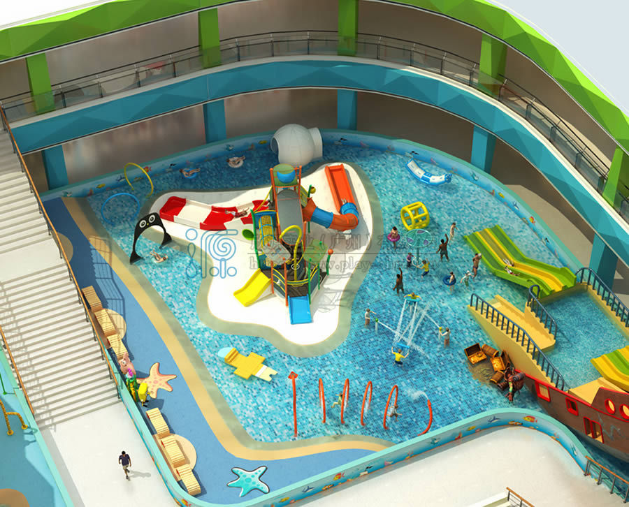 某廣場水上樂園設(shè)計效果圖