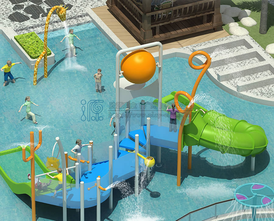 溫泉度假村小型水上樂園設計方案