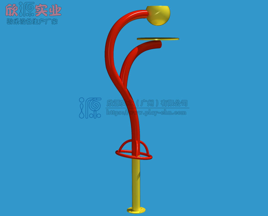 旋轉倒水桶戲水游樂設備