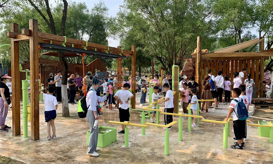 不銹鋼取水科普游樂設備