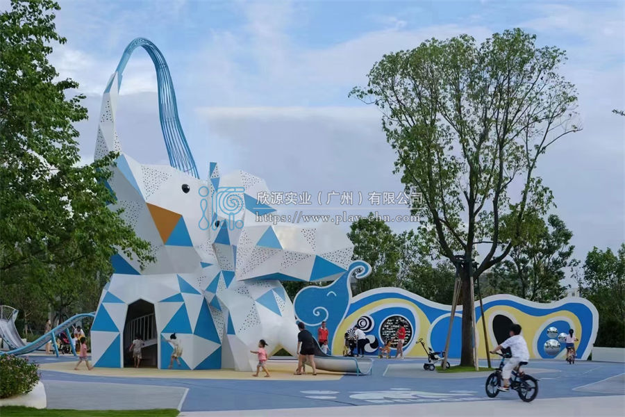 戶外游樂設備-室外兒童游樂設施安裝方案以及注意事項！　-1357