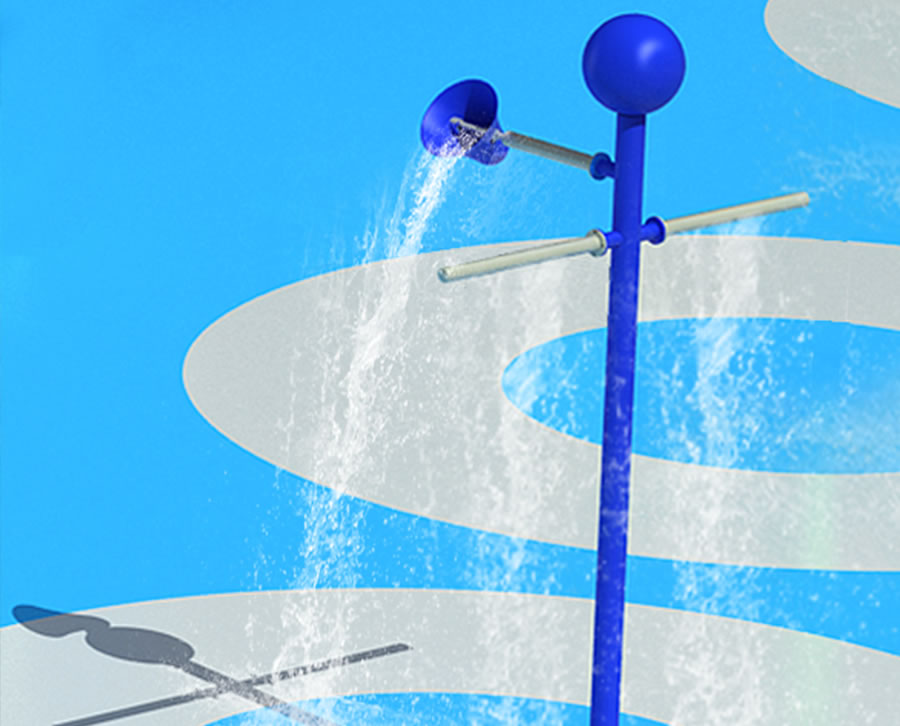 木頭人倒水游樂設備