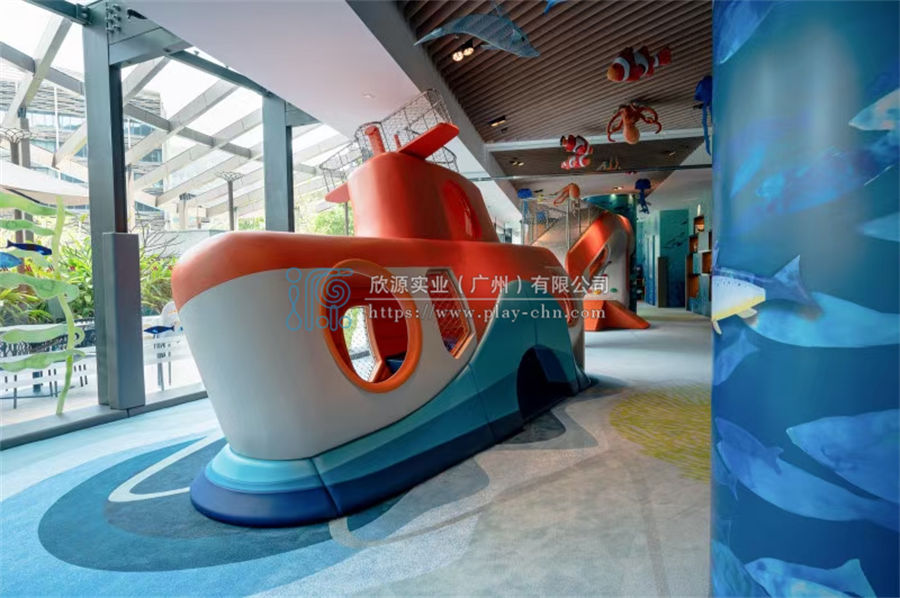 投資室內(nèi)兒童水上樂園的方向 水上滑滑梯-1480