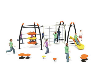 網(wǎng)繩攀爬游樂設(shè)備款式23