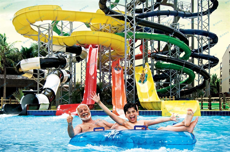 巨型螺旋管道水滑道