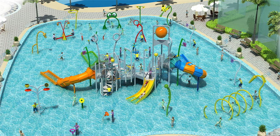 908平方室外水上樂園整體規劃方案
