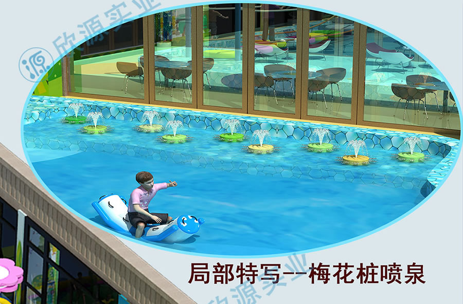1000平方室內水上樂園方案