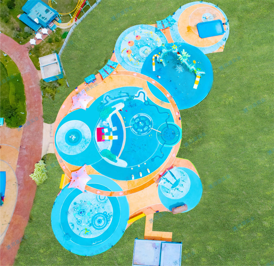 6000平方旱噴水上樂園整體規劃方案