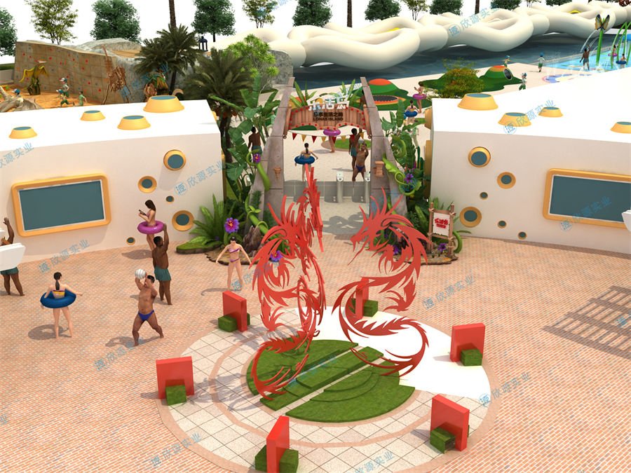 4000平方室外水上樂園整體規劃方案