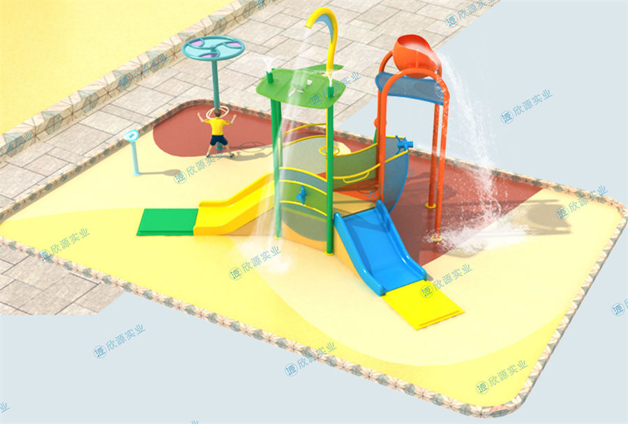 兒童小型組合水上滑梯