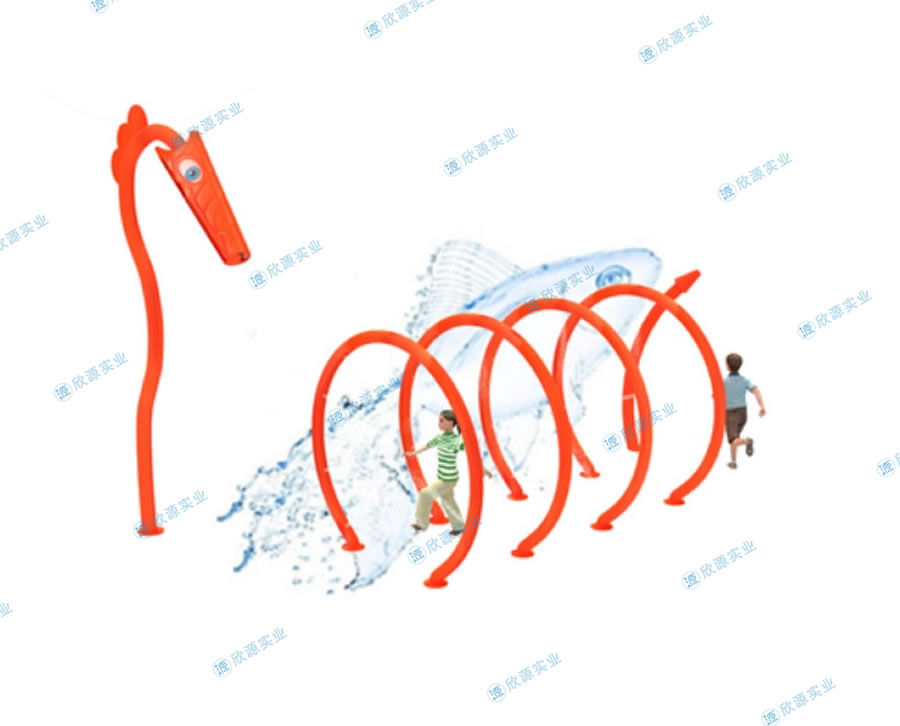 2300平方旱噴水上樂園整體規劃方案