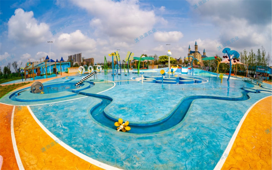 6000平方旱噴水上樂園整體規劃方案
