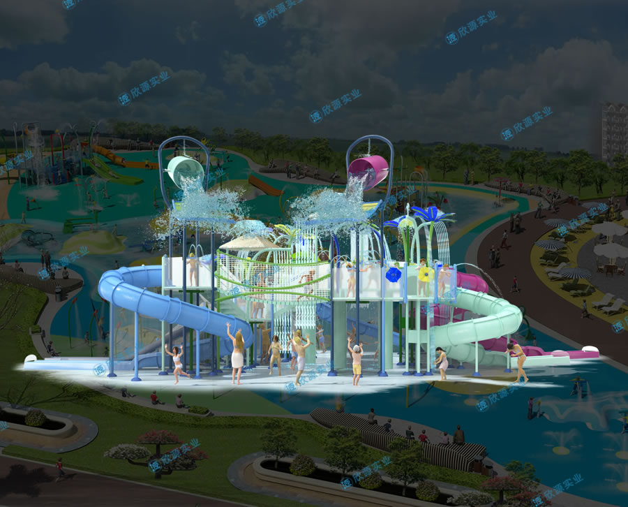 不銹鋼組合滑梯