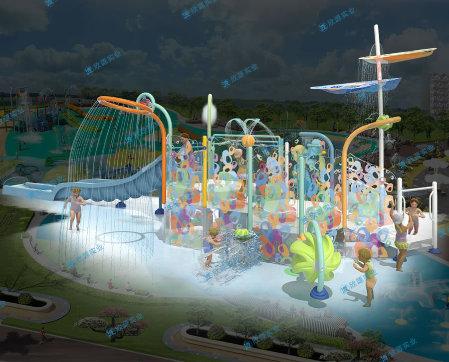 不銹鋼滑梯組合滑梯