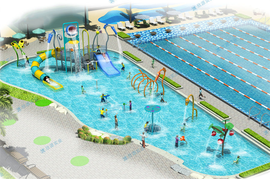 363平方室外水上樂園整體規劃方案