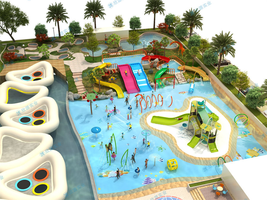 4000平方室外水上樂園整體規劃方案