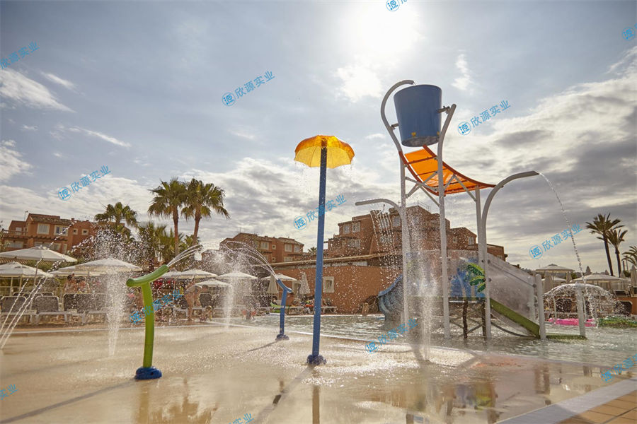 雨傘淋水戲水小品設備