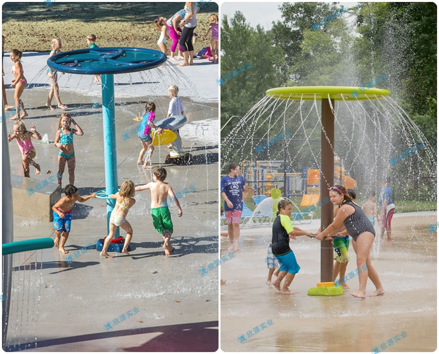 旋轉瀑布先生小品設備