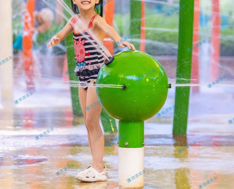 萌寶頭戲水游樂設備