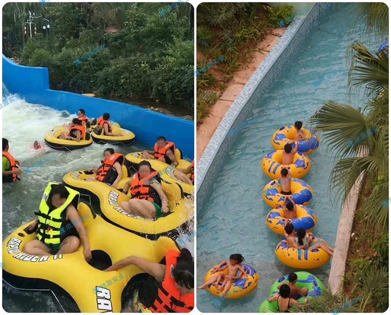 國外水上樂園漂流河