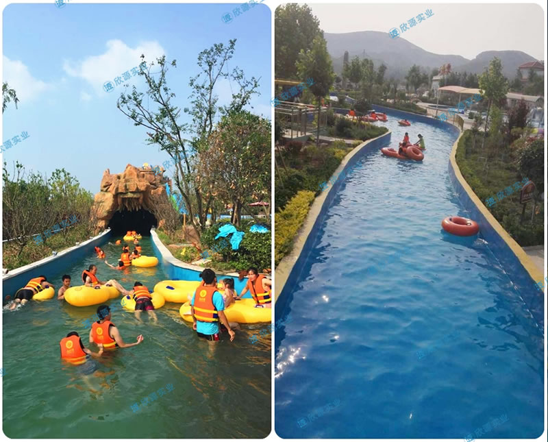 國外水上樂園漂流河