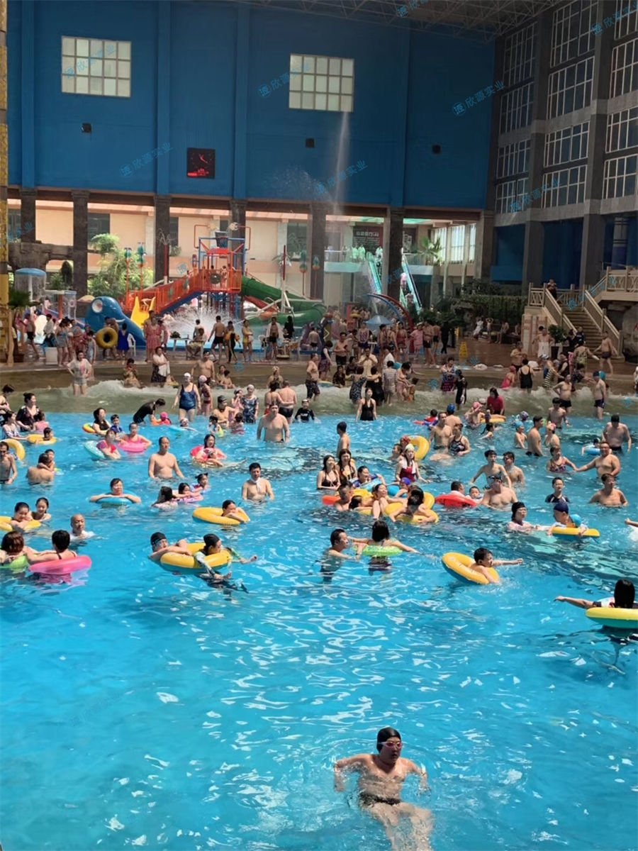 室內(nèi)水上樂園人工造浪池