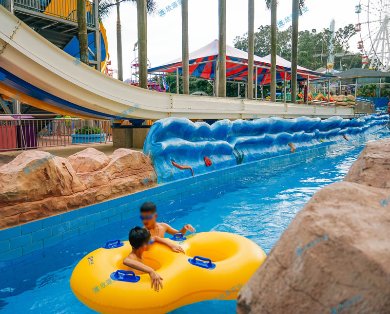 國外水上樂園漂流河