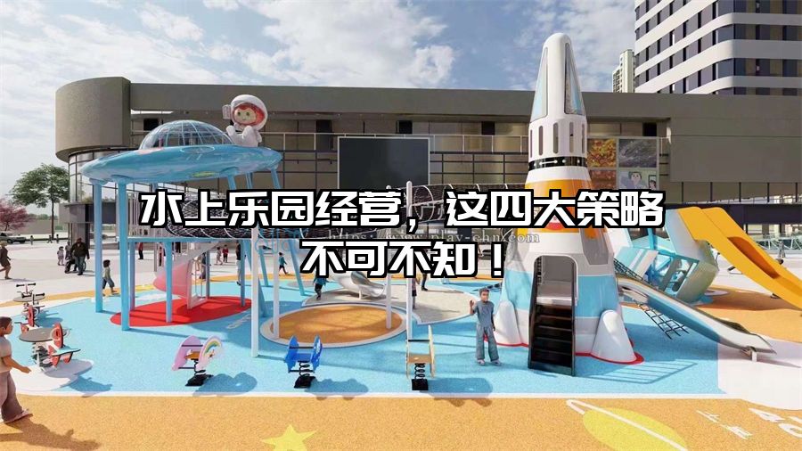 水上樂園經營，這四大策略不可不知！