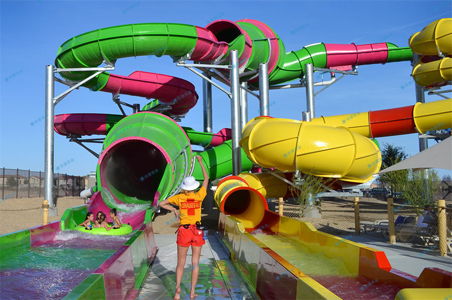 兒童室內水上樂園按功能區分為四大部分-7719