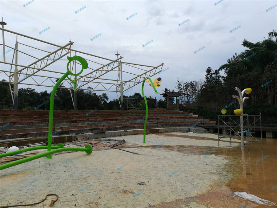 兒童室內(nèi)水上樂(lè)園按功能區(qū)分為四大部分