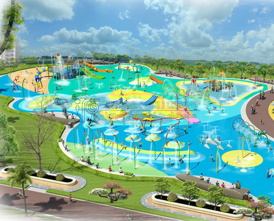 2700平方市政公園戲水區域設計方案