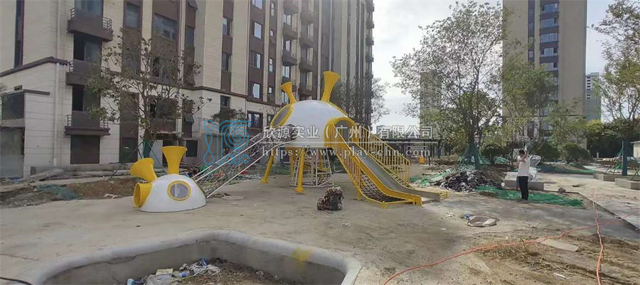 小區兒童滑梯攀爬設備定制