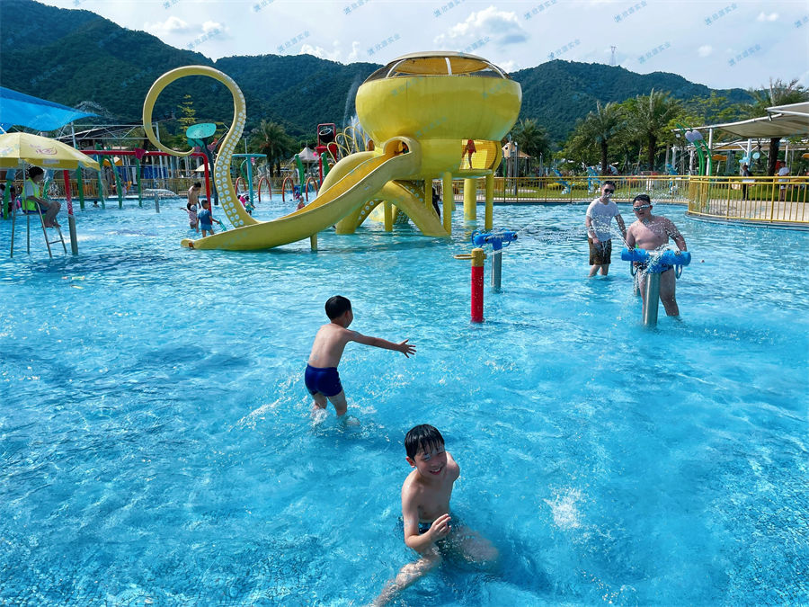 肇慶兒童公園-兒童戶外水上樂園案例